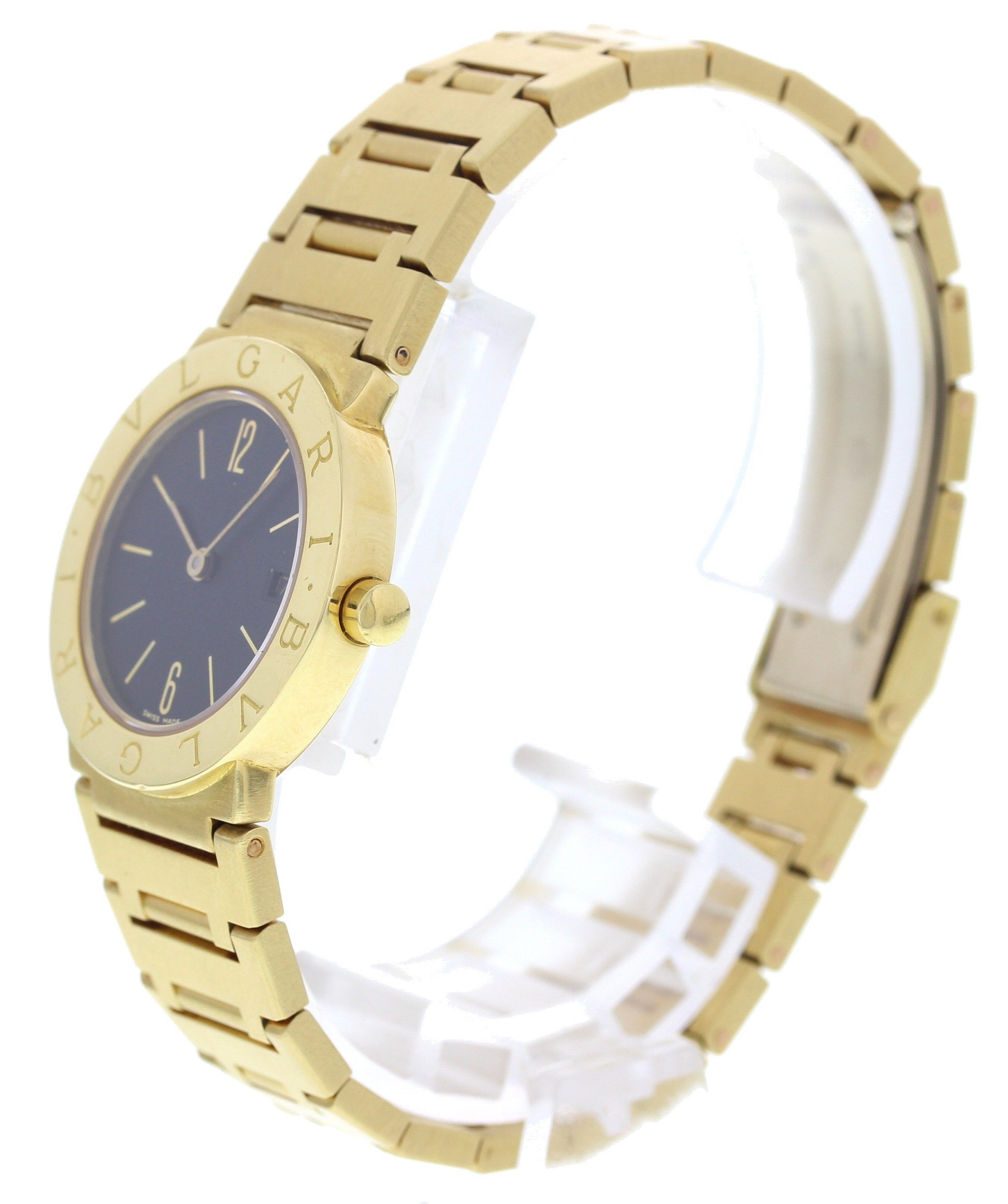 Ladies Bvlgari 18K Yellow Gold BB 26 GGD