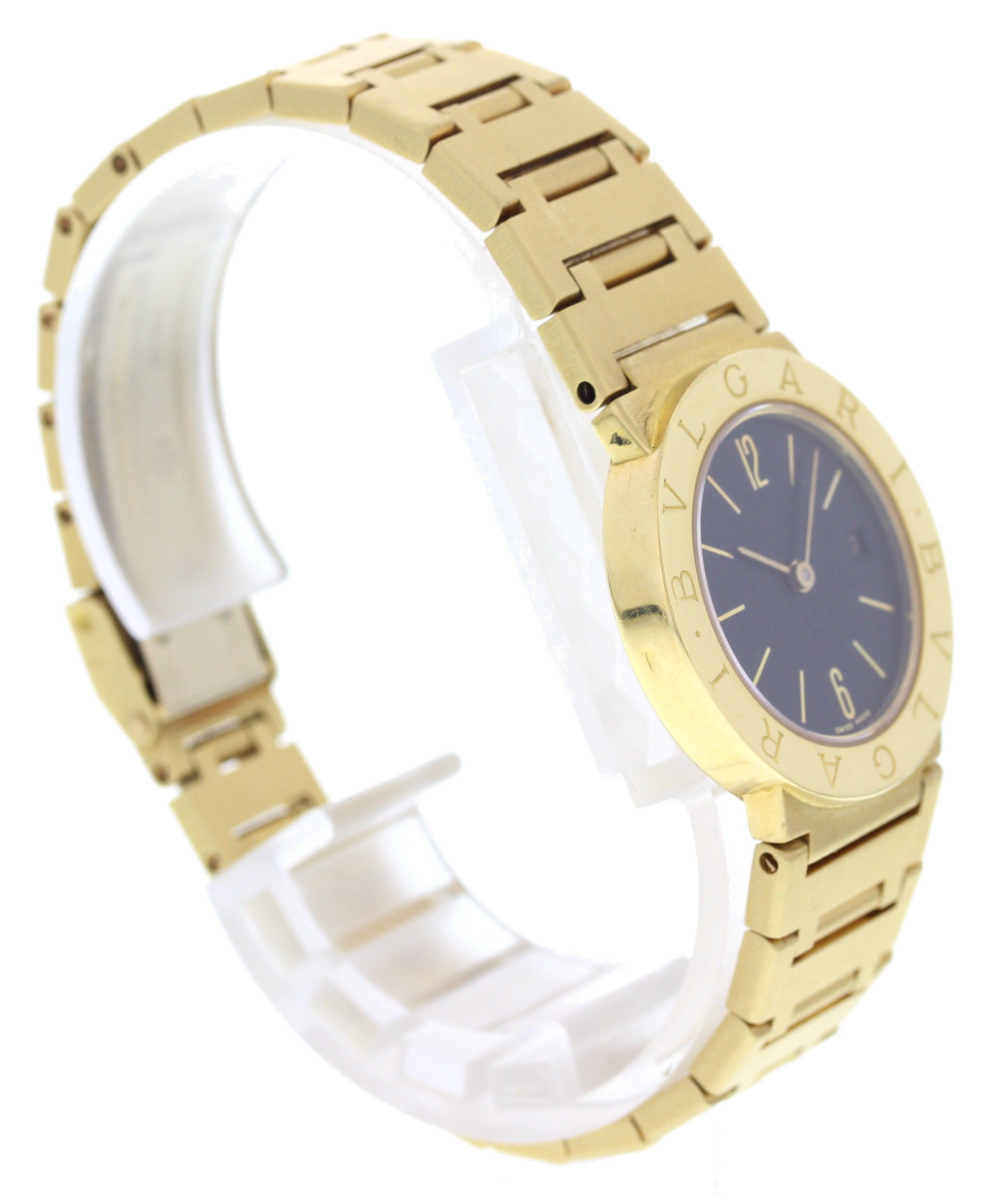 Ladies Bvlgari 18K Yellow Gold BB 26 GGD | Phigora