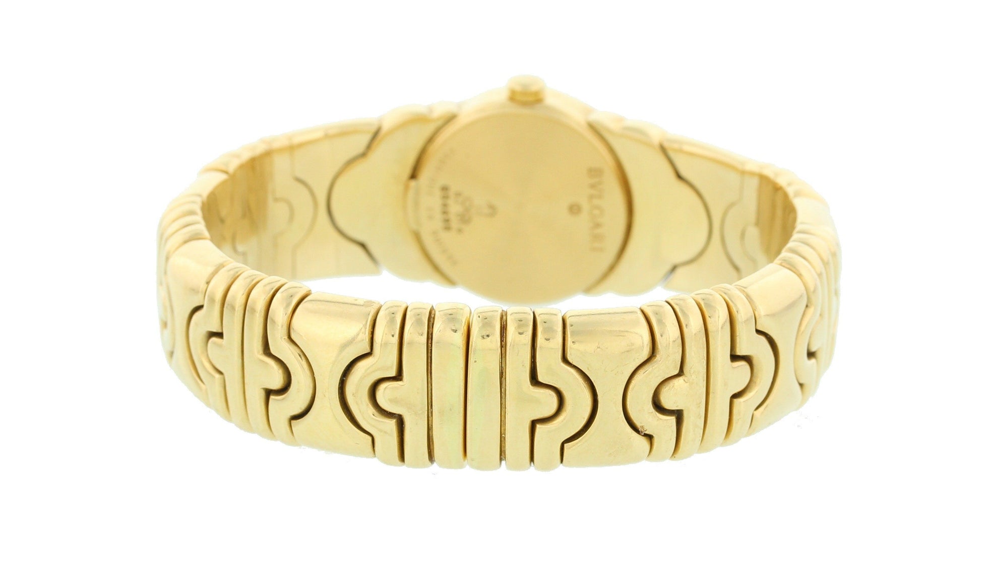 Ladies Bvlgari Parentesi BJO1 18k Yellow Gold - Guaranteed Authentic - Wristwatch