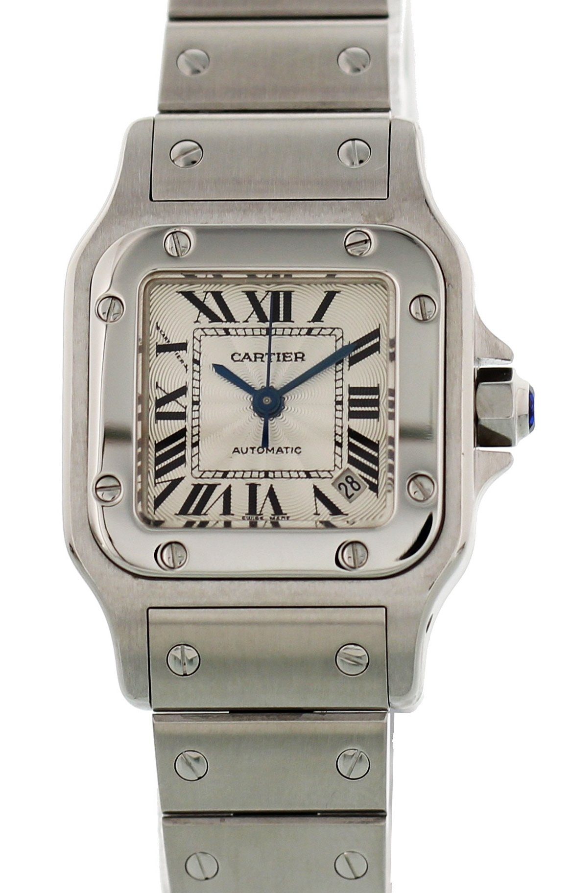 Ladies Cartier Santos Galbee Automatic 2423 - Wristwatch