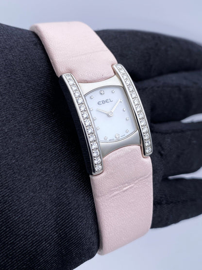 Ladies Ebel Beluga Stainless Steel with Diamonds E9057A21 - Wristwatch