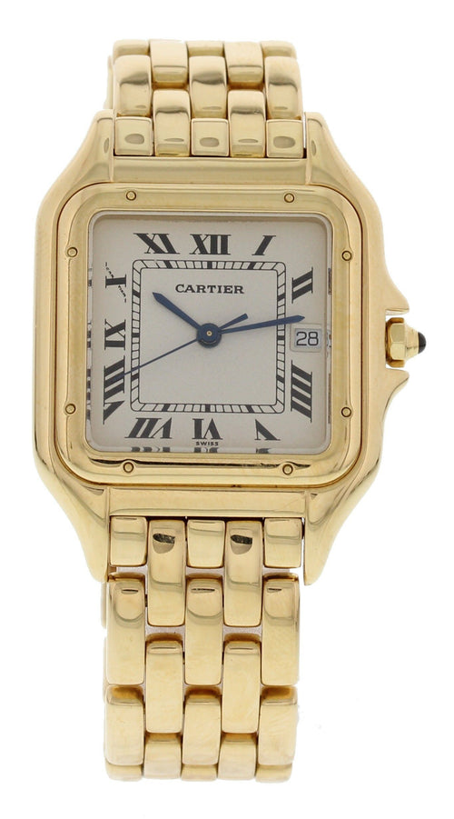 Large Cartier Panthere 18K Yellow Gold Watch W25014B9