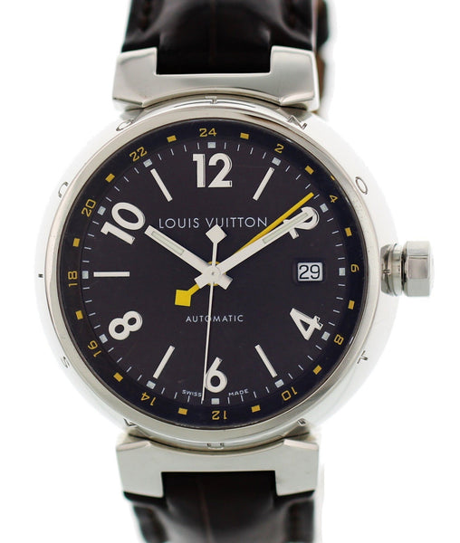 Louis Vuitton Tambour Gmt Q1131 Automatico 39mm Quadrante for