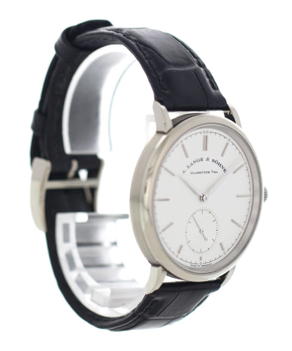 Men’s A. Lange & Sohne Glashutte I/SA Saxonia 18K White Gold Box and Papers - Wristwatch