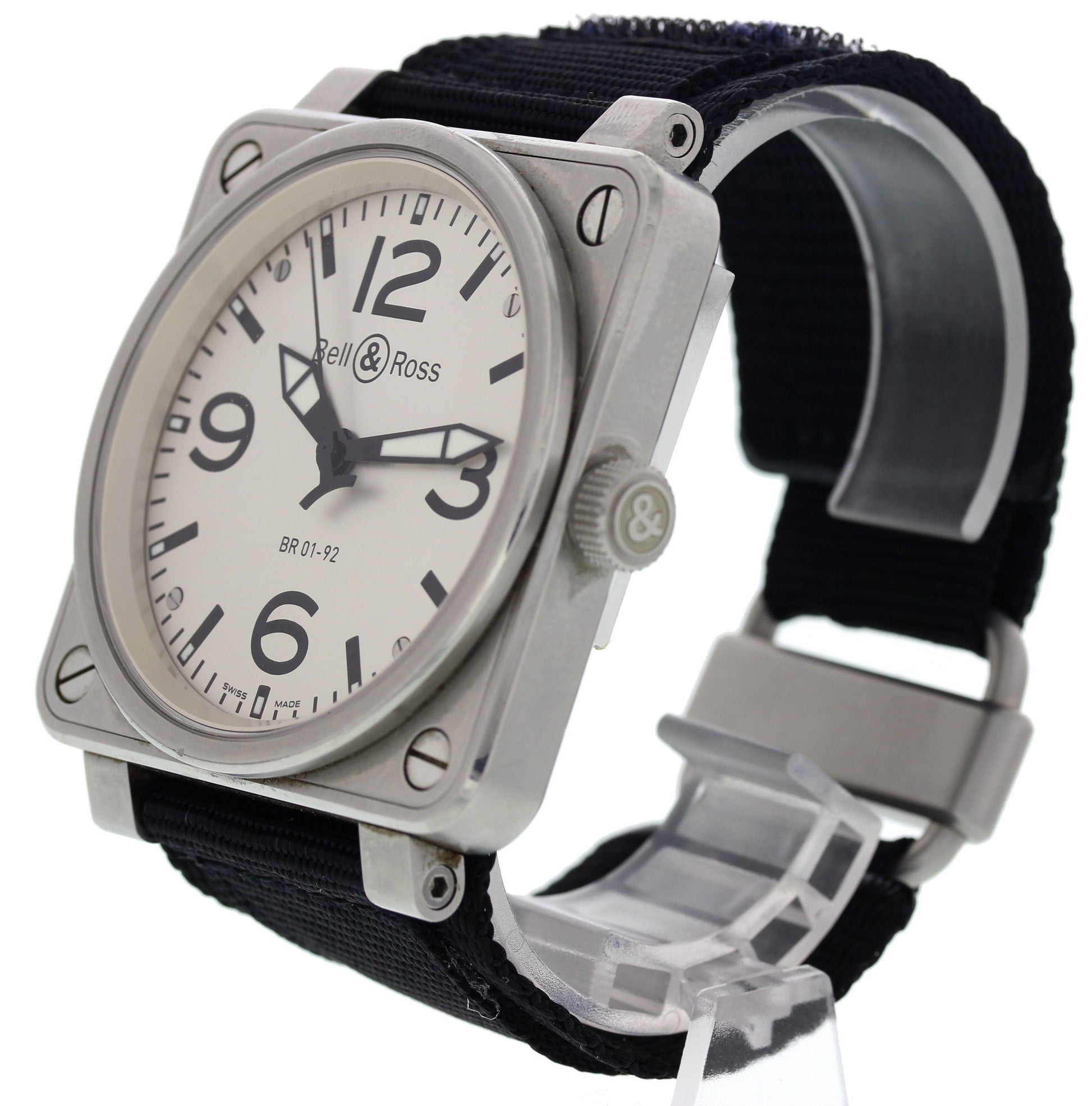Men’s Bell & Ross Aviation Stainless Steel BR-01-92 - Wristwatch