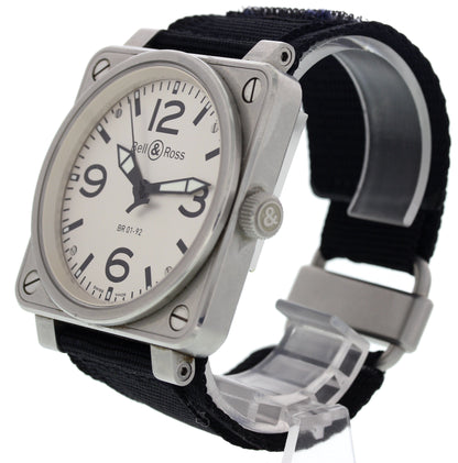 Men’s Bell & Ross Aviation Stainless Steel BR-01-92 - Wristwatch