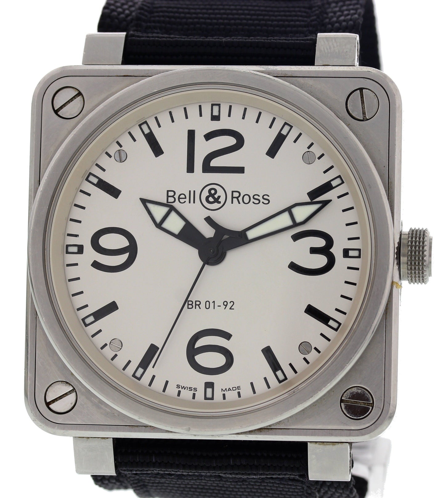 Men’s Bell & Ross Aviation Stainless Steel BR-01-92 - Wristwatch