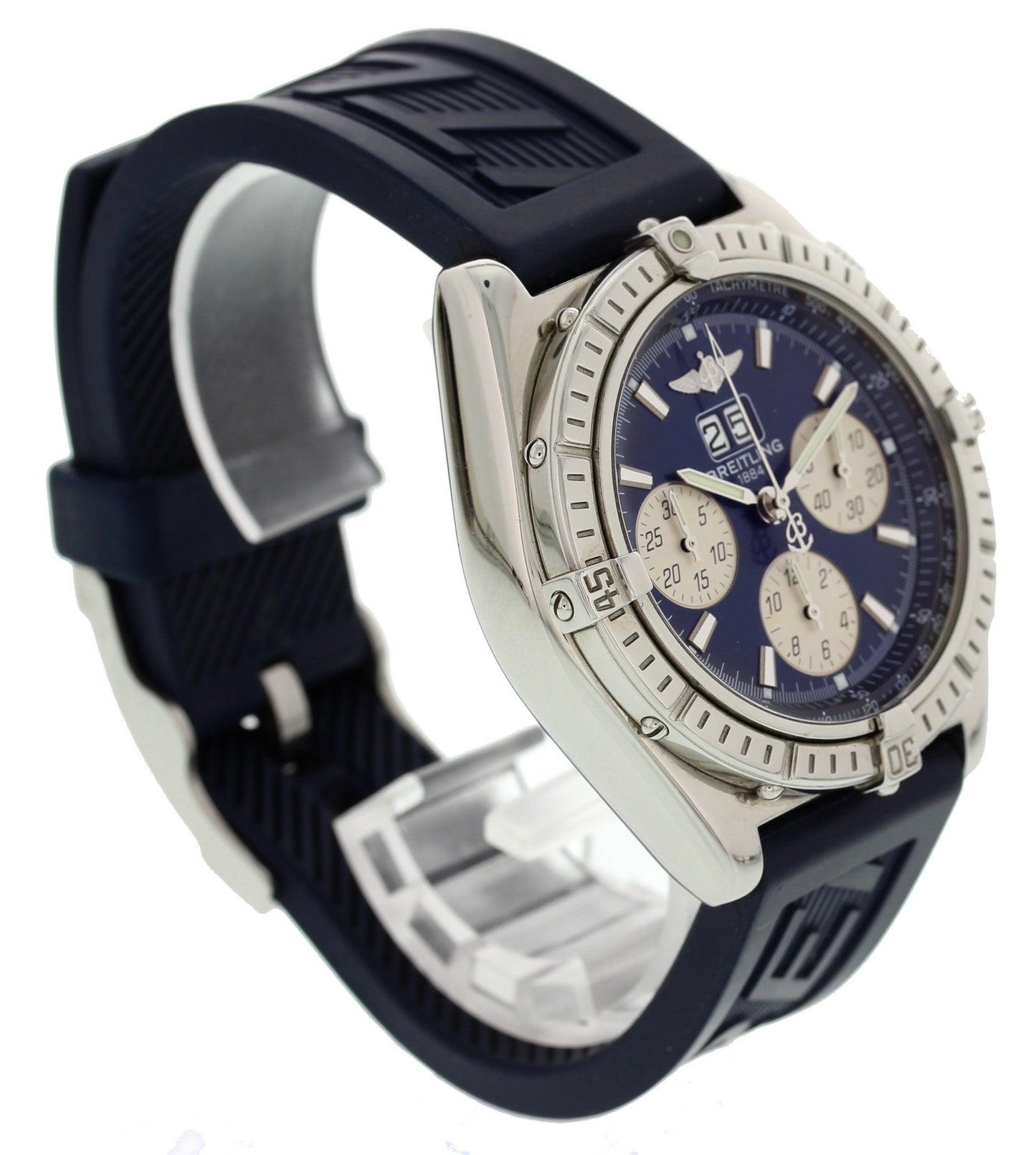 Men’s Breitling Windrider Crosswind Stainless Steel A44355 - Wristwatch