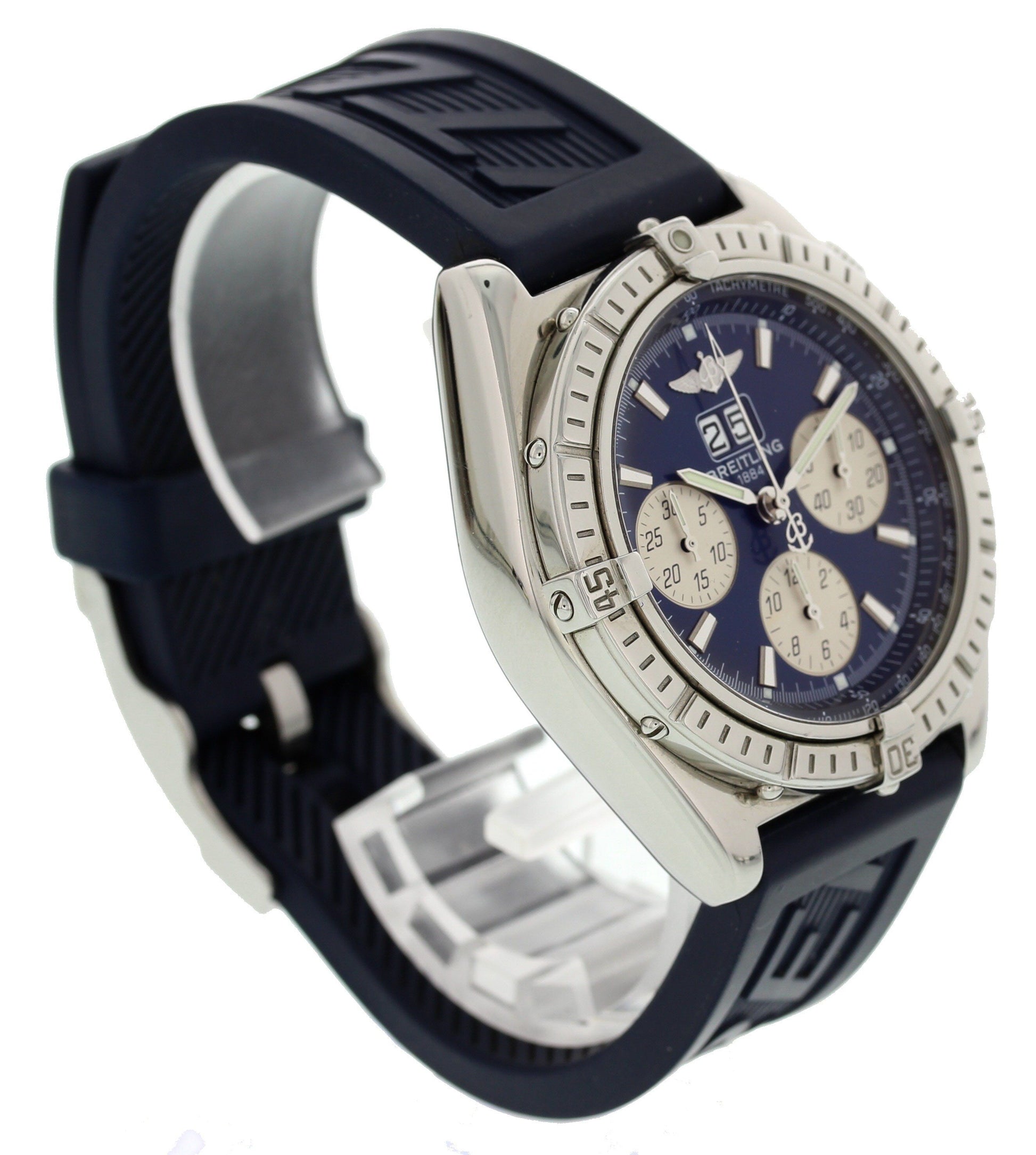 Men’s Breitling Windrider Crosswind Stainless Steel A44355 - Wristwatch