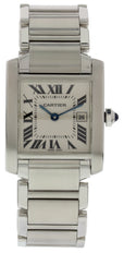 Midsize Cartier Tank Francaise 2485 - Wristwatch