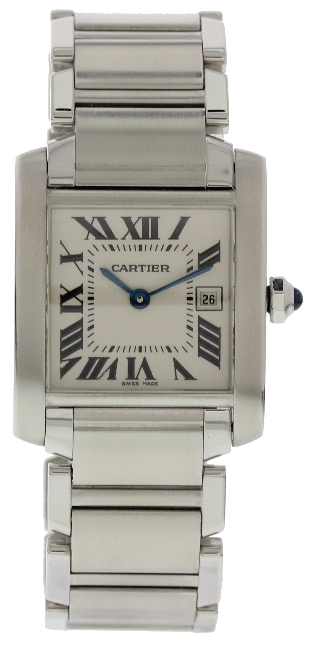 Midsize Cartier Tank Francaise 2485 - Wristwatch
