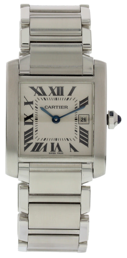 Midsize Cartier Tank Francaise 2485 - Wristwatch