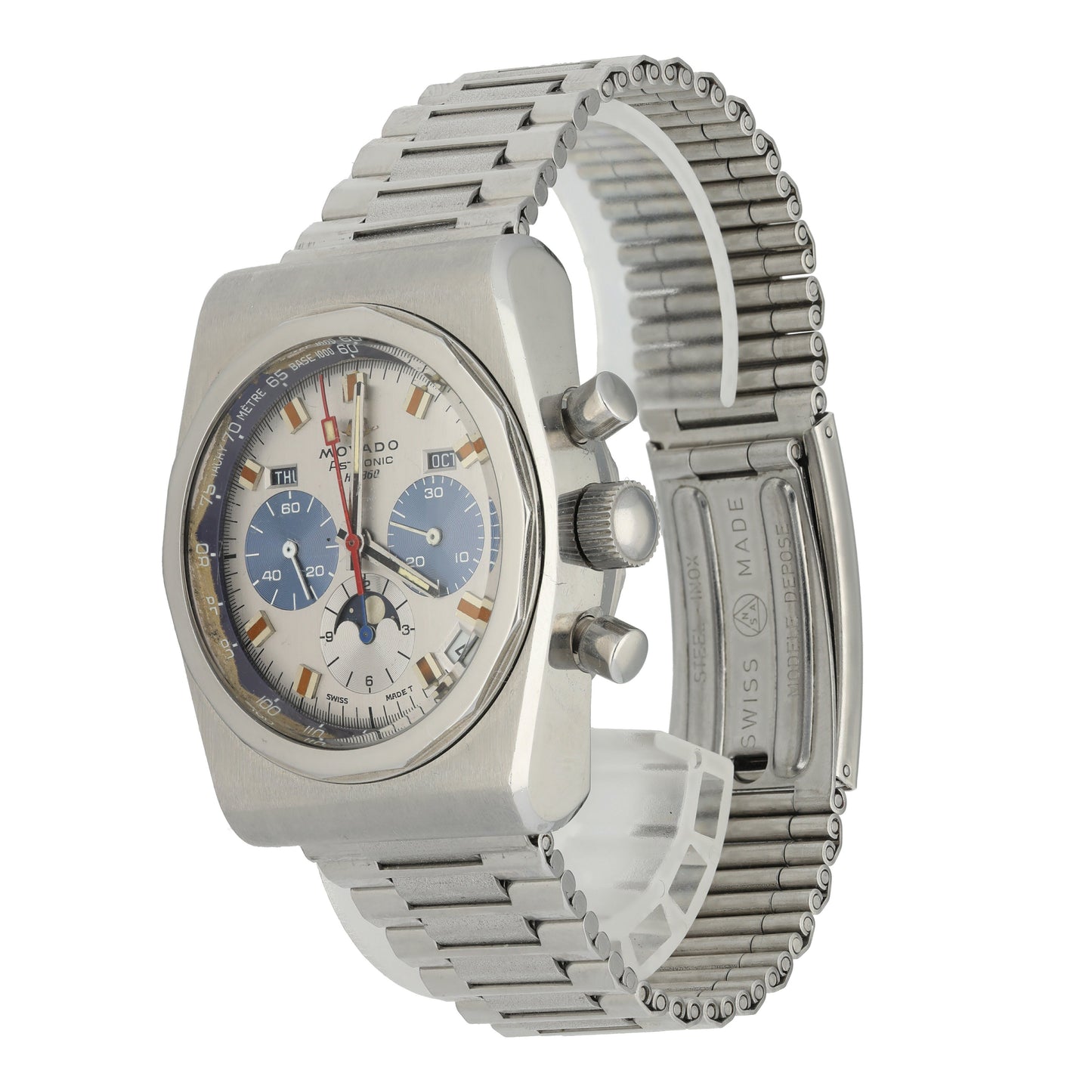 Movado Astronic HS 360 Chronograph Vintage Men’s Watch - Wristwatch