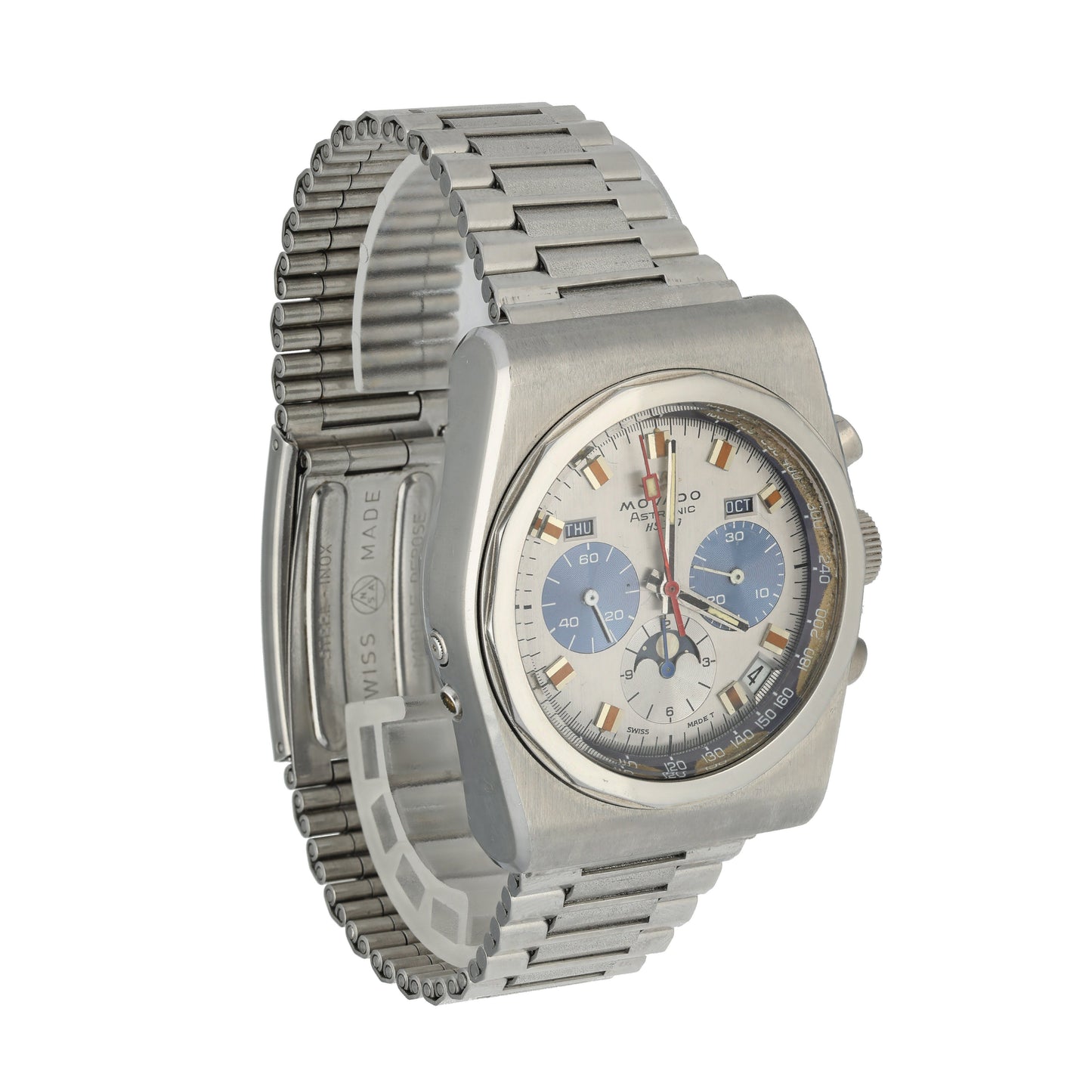Movado Astronic HS 360 Chronograph Vintage Men’s Watch - Wristwatch