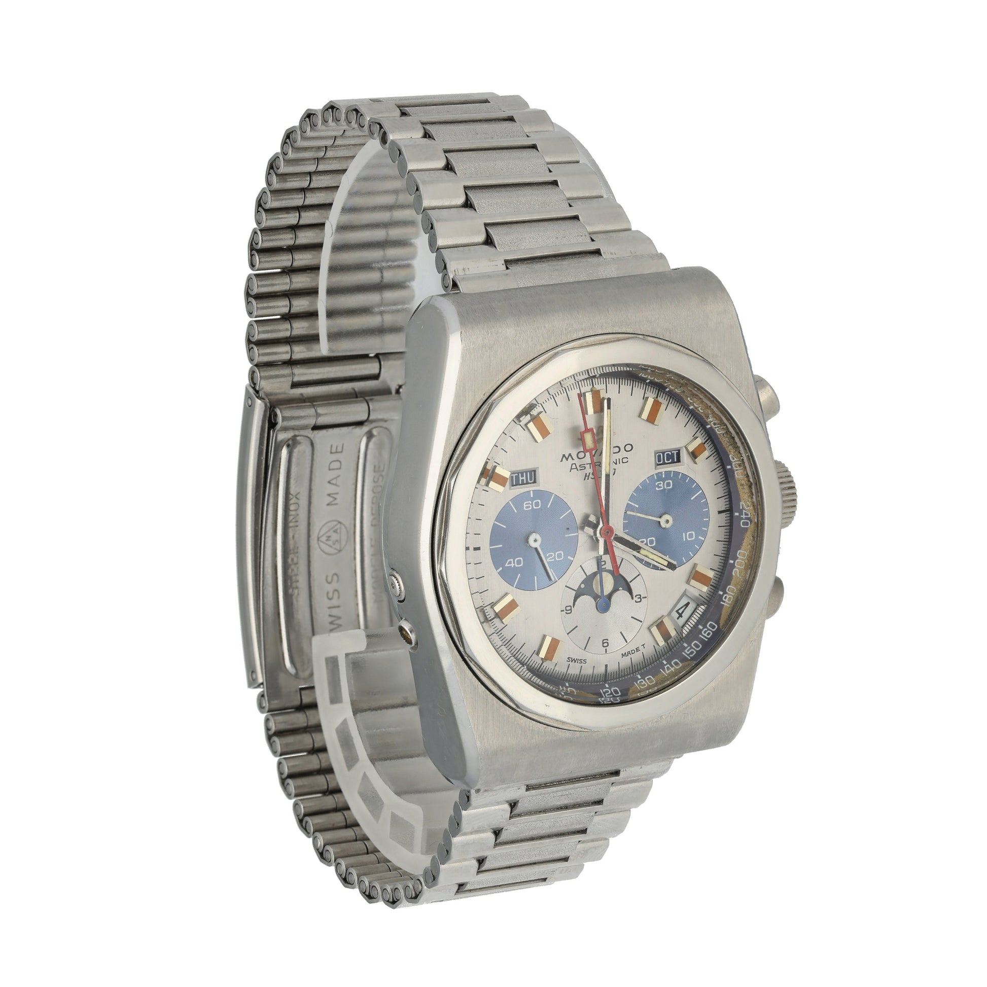 Movado Astronic HS 360 Chronograph Vintage Men’s Watch - Wristwatch