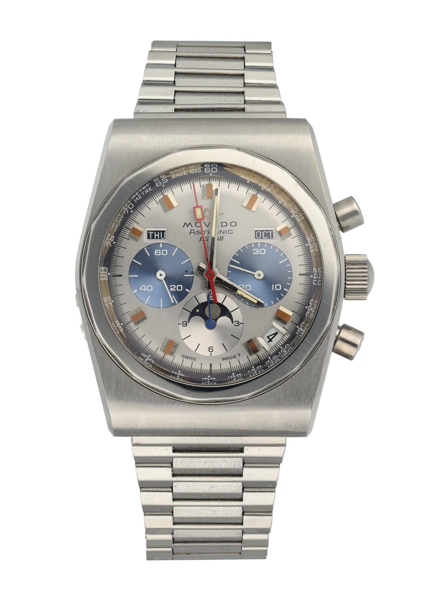 Movado Astronic HS 360 Chronograph Vintage Men’s Watch - Wristwatch