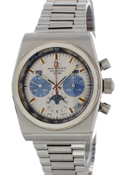 Movado HS 360 Astronic 01.0010.436 Mens Vintage Watch - Wristwatch