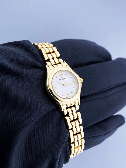 Movado Lumeti 74259811 Yellow Gold Ladies Watch - Wristwatch