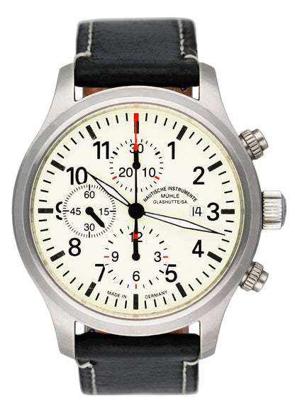Muhle Glashutte Terrasport I Chronograph M1-37-70-LB Mens Watch Box and Papers - Watches