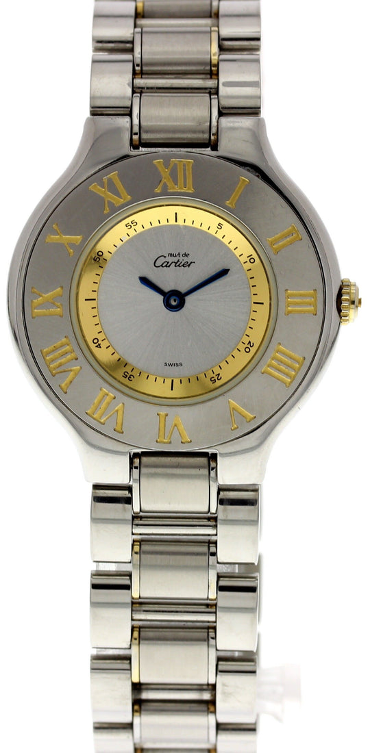 ☼*☼様 Cartier Must de Cartier 21 1330 カルテ Must de Cartier 21 1330 Stainless Steel