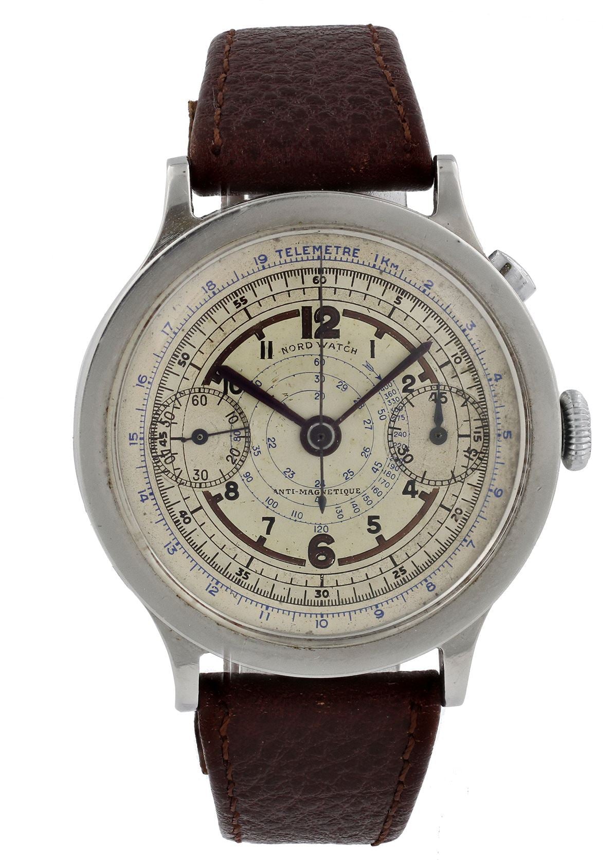 Nord Watch Oversize Chronograph Anti-magnetic Mens Watch