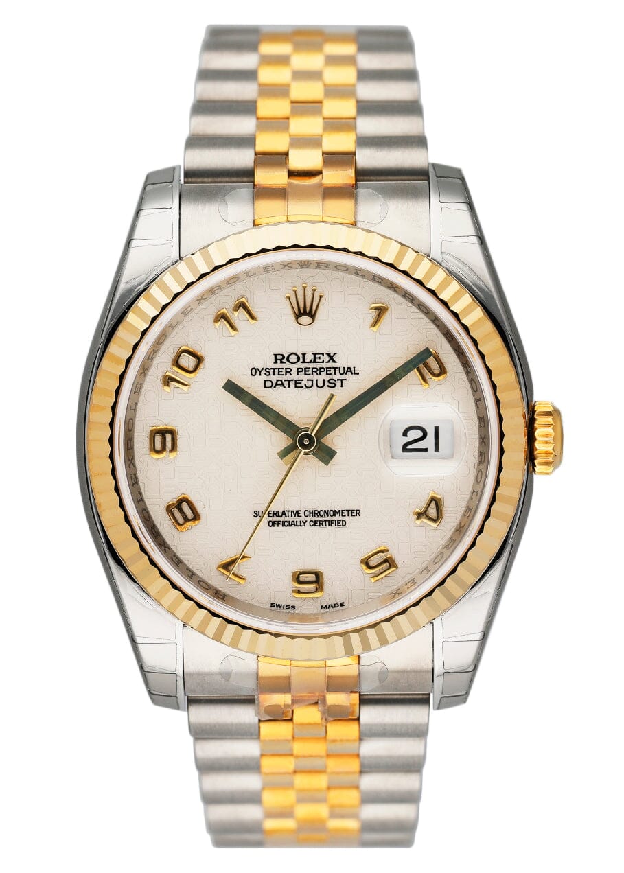 NOS With Stickers Rolex Datejust 116233 Ivory Anniversary – Phigora