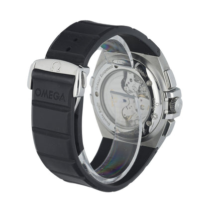 Omega 1819.51.91 Constellation DOUBLE EAGLE CO‑AXIAL CHRONOGRAPH Men's Watch Box & Papers