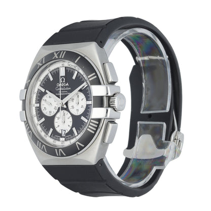 Omega 1819.51.91 Constellation DOUBLE EAGLE CO‑AXIAL CHRONOGRAPH Men's Watch Box & Papers