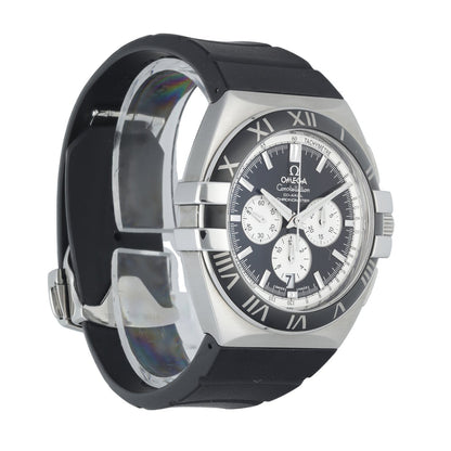 Omega 1819.51.91 Constellation DOUBLE EAGLE CO‑AXIAL CHRONOGRAPH Men's Watch Box & Papers