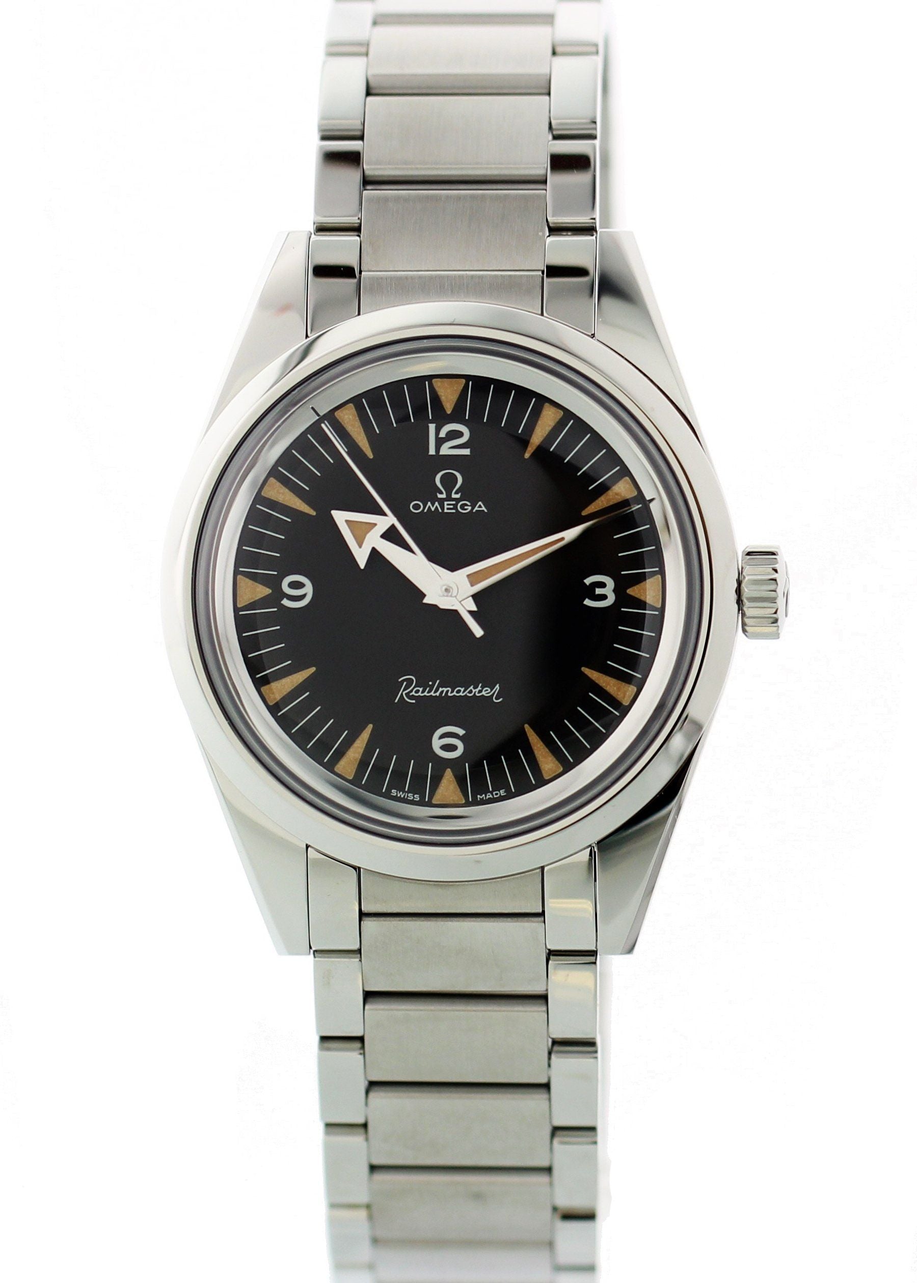 Omega 1957 Trilogy Railmaster 220.10.38.20.01.002 Limited Edition Box Papers - Wristwatch