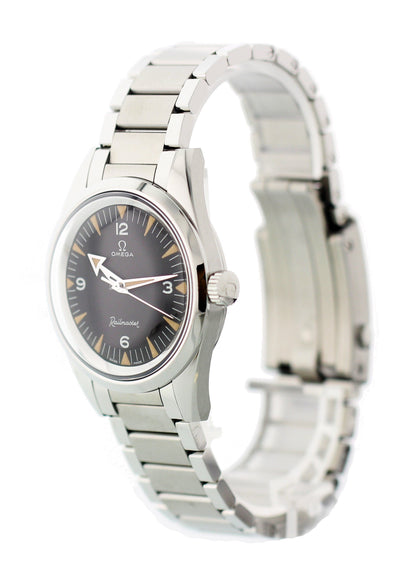 Omega 1957 Trilogy Railmaster 220.10.38.20.01.002 Limited Edition Box Papers - Wristwatch