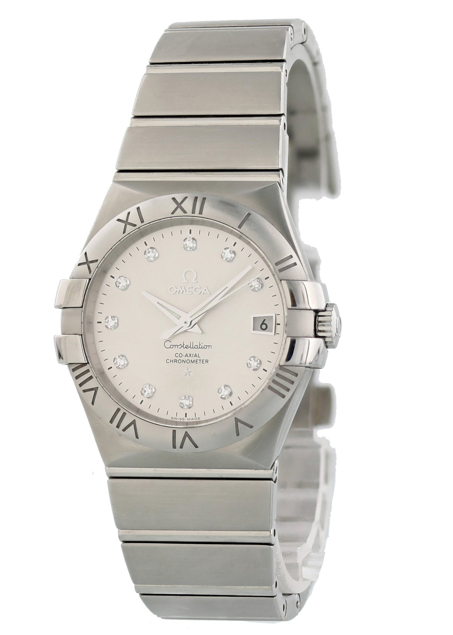 Omega Constellation 123.10.35.20.52.001 Mens Watch Original Papers