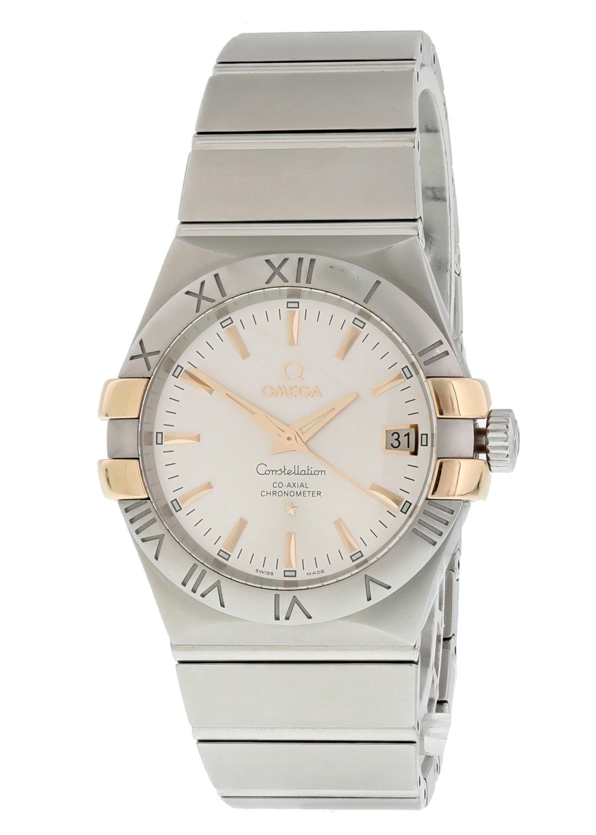 Omega Constellation 123.20.35.20.02.003 Co-axial Mens Watch Box & Papers - Virtual