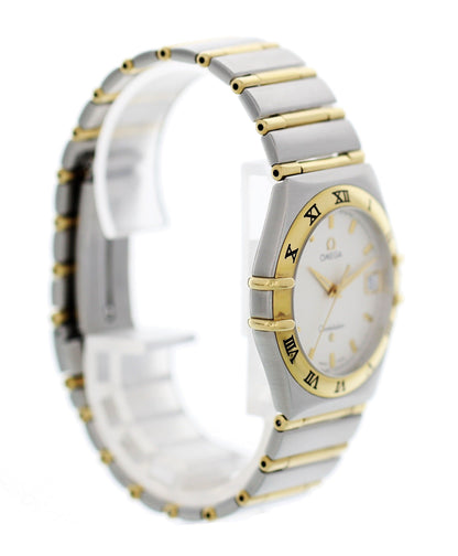 Omega Constellation 396.1201 Stainless Steel and 18K Yellow Gold Watch - Wristwatch