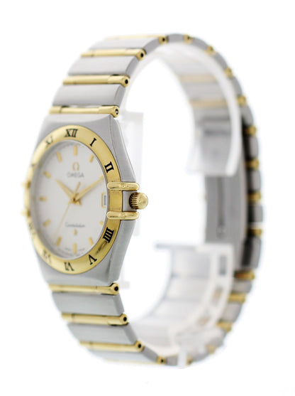 Omega Constellation 396.1201 Stainless Steel and 18K Yellow Gold Watch - Wristwatch