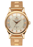 Omega Constellation Pie Pan Dial 18K Rose Gold Ladies Watch