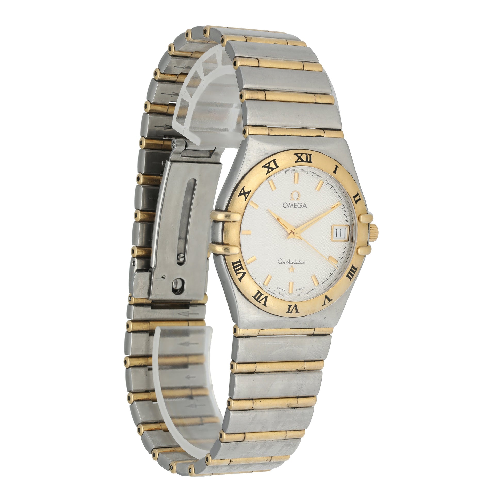 Omega Constellation Two Tone Mens Watch
