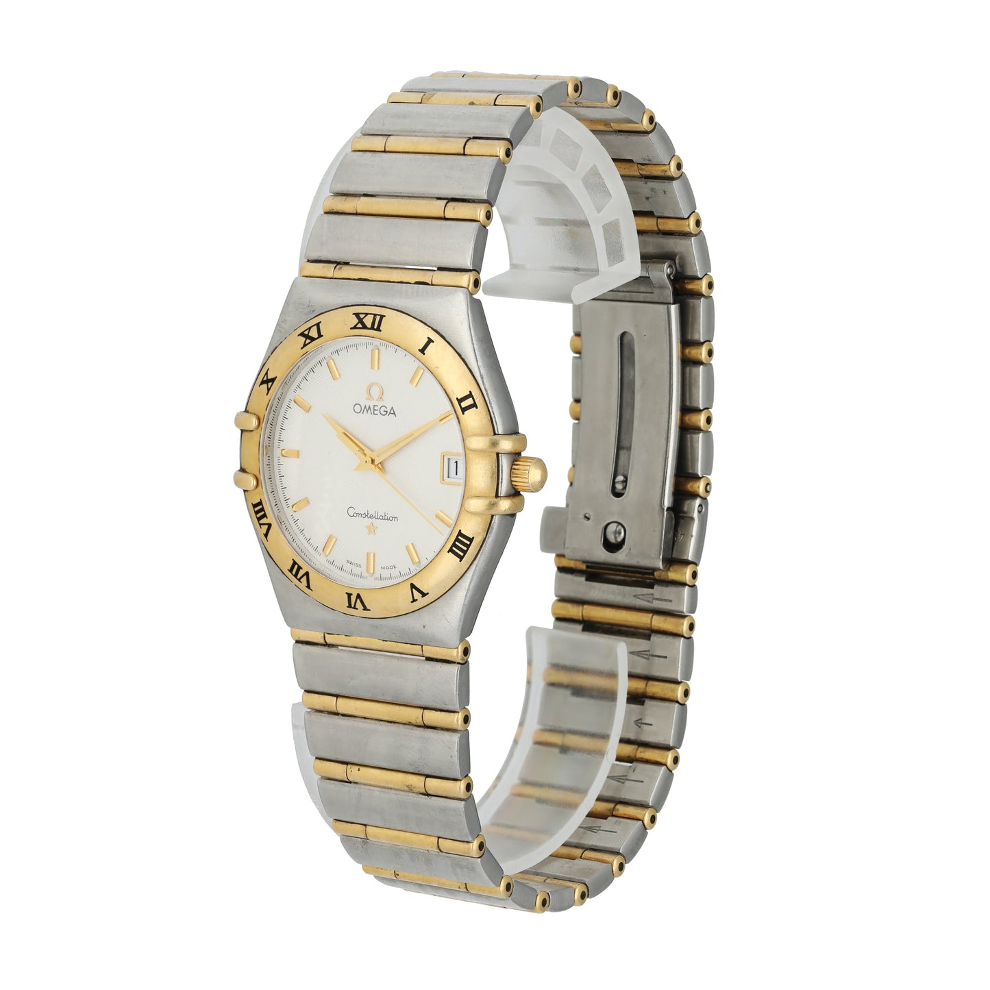 Omega Constellation Two Tone Mens Watch