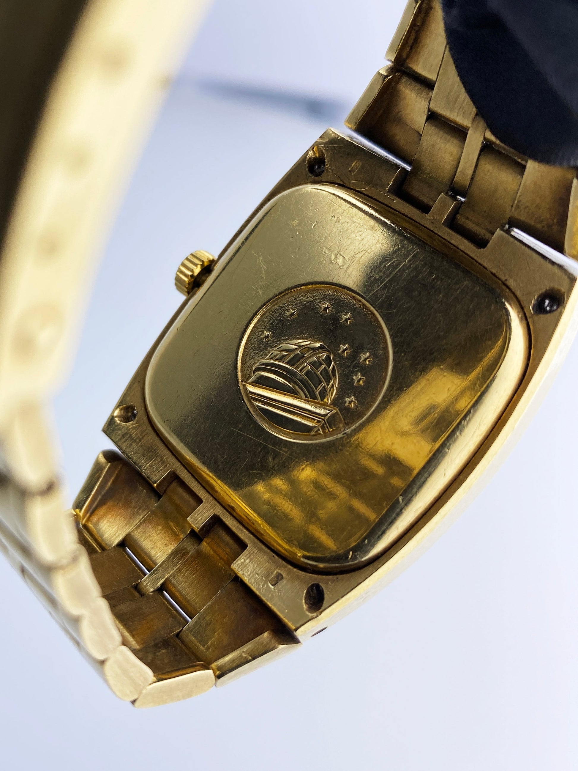 Omega Constellation Vintage 18K Yellow Gold Mens Watch