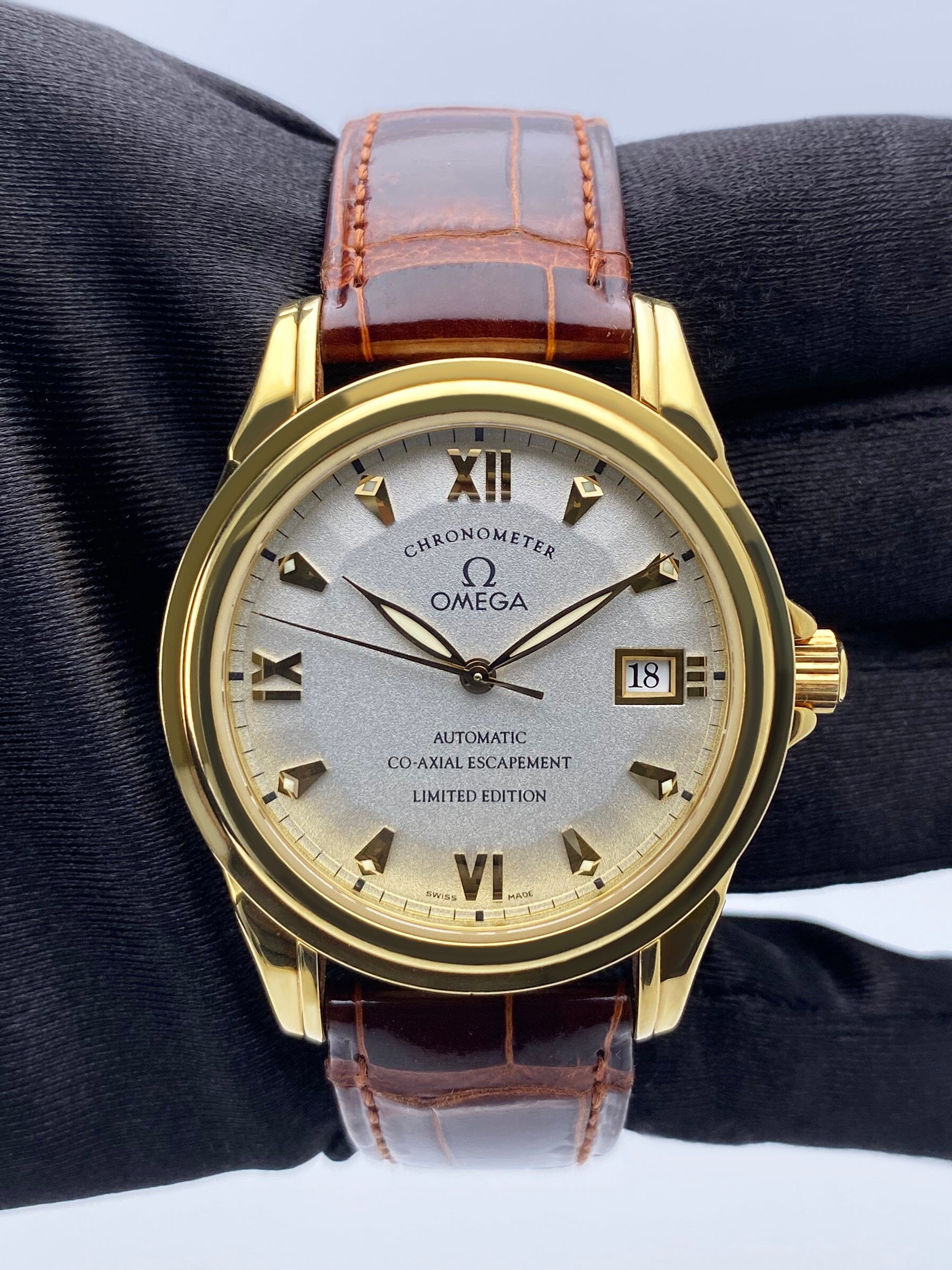 Omega De Ville Co-Axial Escapement 5911.31.22 Automatic Chronometer Limited Edition Box & Papers