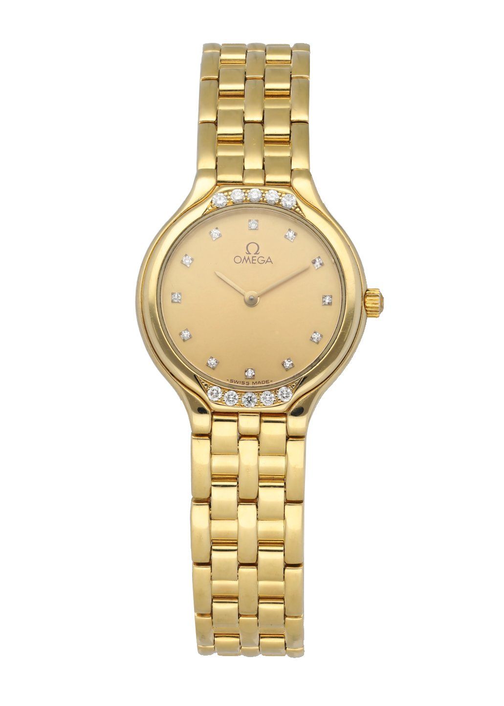 Omega DeVille Yellow Gold Ladies Watch