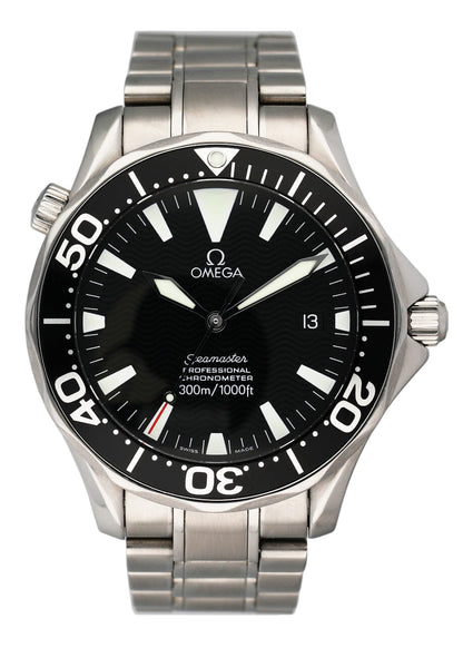 Omega Seamaster 2254.50.00 Black dial Steel Mens Watch