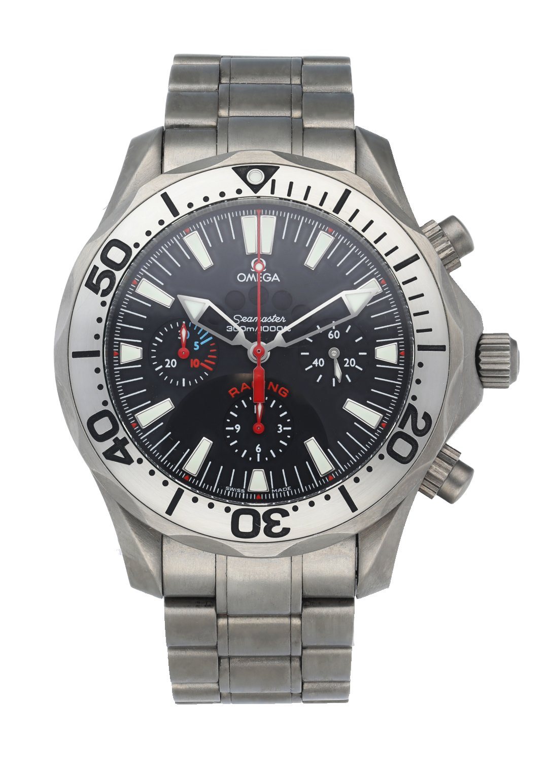 Omega Seamaster 2269.52.00. Regatta Racing Titanium Mens Watch - Virtual