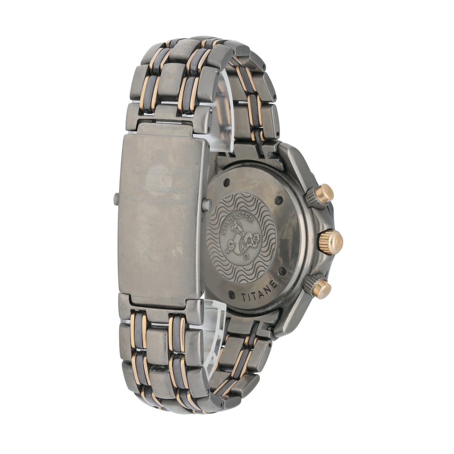 Omega Seamaster 2296.80.00 Titanium & Rose Gold Mens Watch - Wristwatch