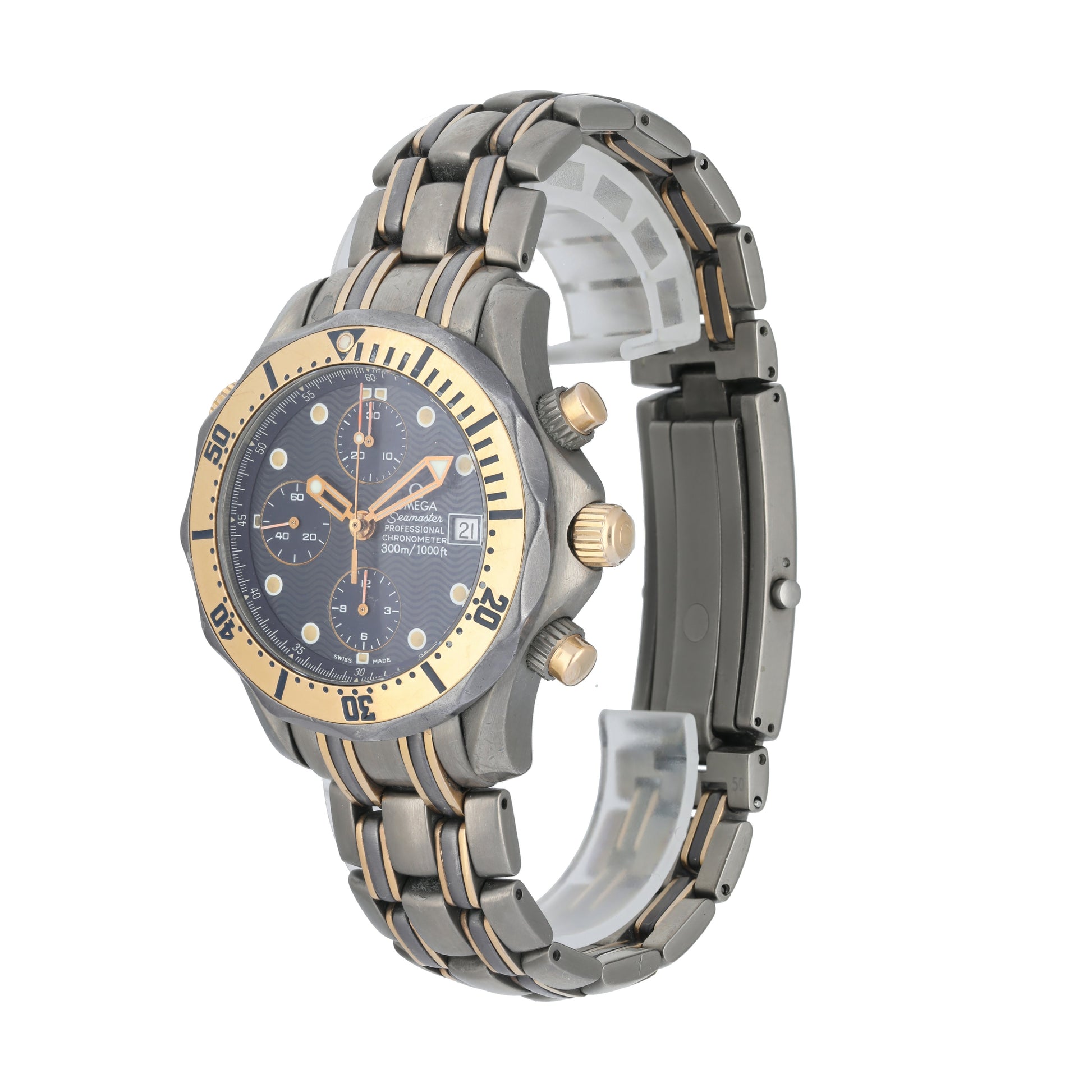 Omega Seamaster 2296.80.00 Titanium/Rose Gold Watch