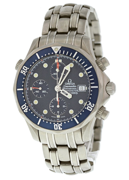 Omega Seamaster 2298.80.00 Titan Chronograph Titanium Men’s Watch - Wristwatch