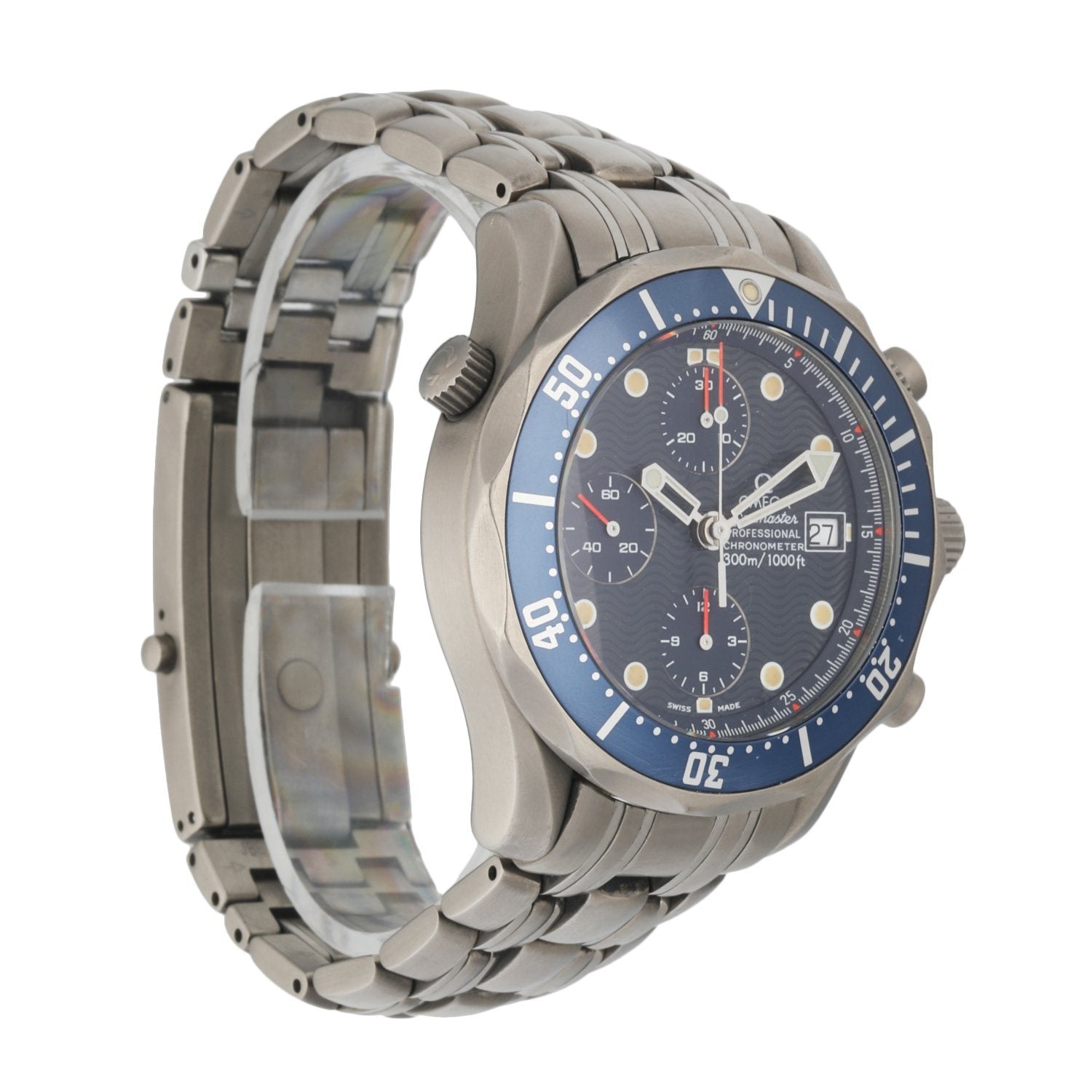 Omega Seamaster 2298.80.00 Titan Chronograph Titanium Men's Watch