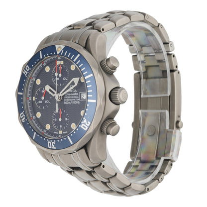 Omega Seamaster 2298.80.00 Titan Chronograph Titanium Men's Watch
