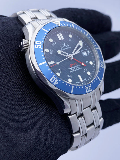 Omega Seamaster 2535.80.00 Co-Axial GMT Mens Watch