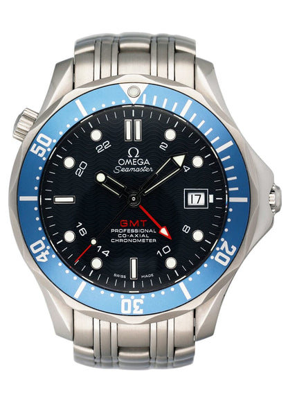 Omega Seamaster 2535.80.00 Co-Axial GMT Mens Watch